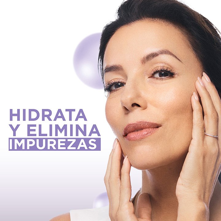 Gel de limpieza facial hidrata y elimina impurezas